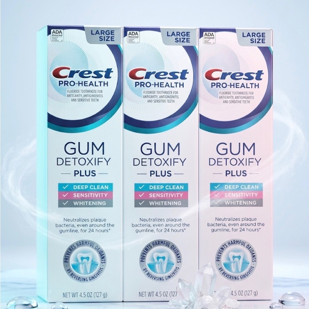 Crest Pro-Health Gum Detoxify Plus Toothpaste - Deep Clean-Sensitivity-Whitening